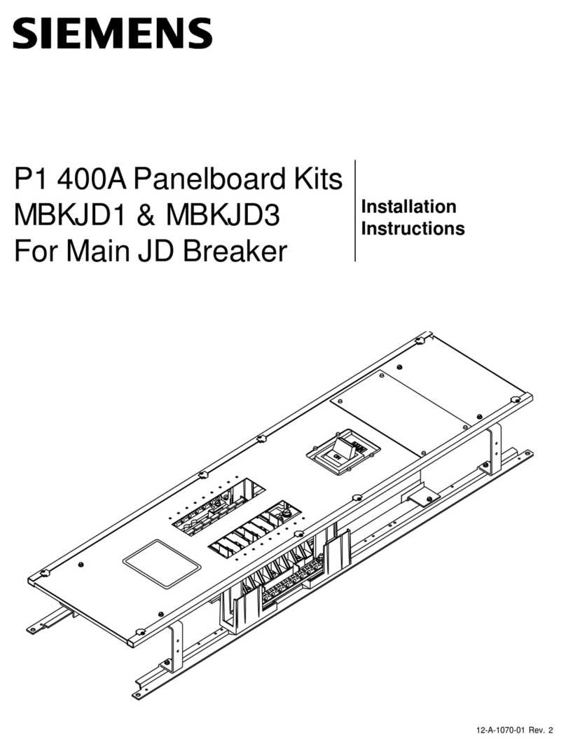 Siemens P1 400A User manual