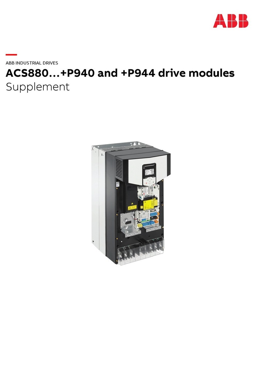 ABB ACS880 P940 Series Owner's manual