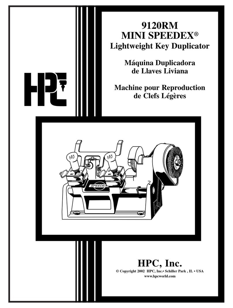 HPC MINI SPEEDEX 9120RM User manual
