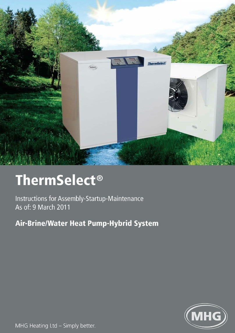 MHG Heating ThermSelect Series Assembly, Commissioning and Maintenance Instructions