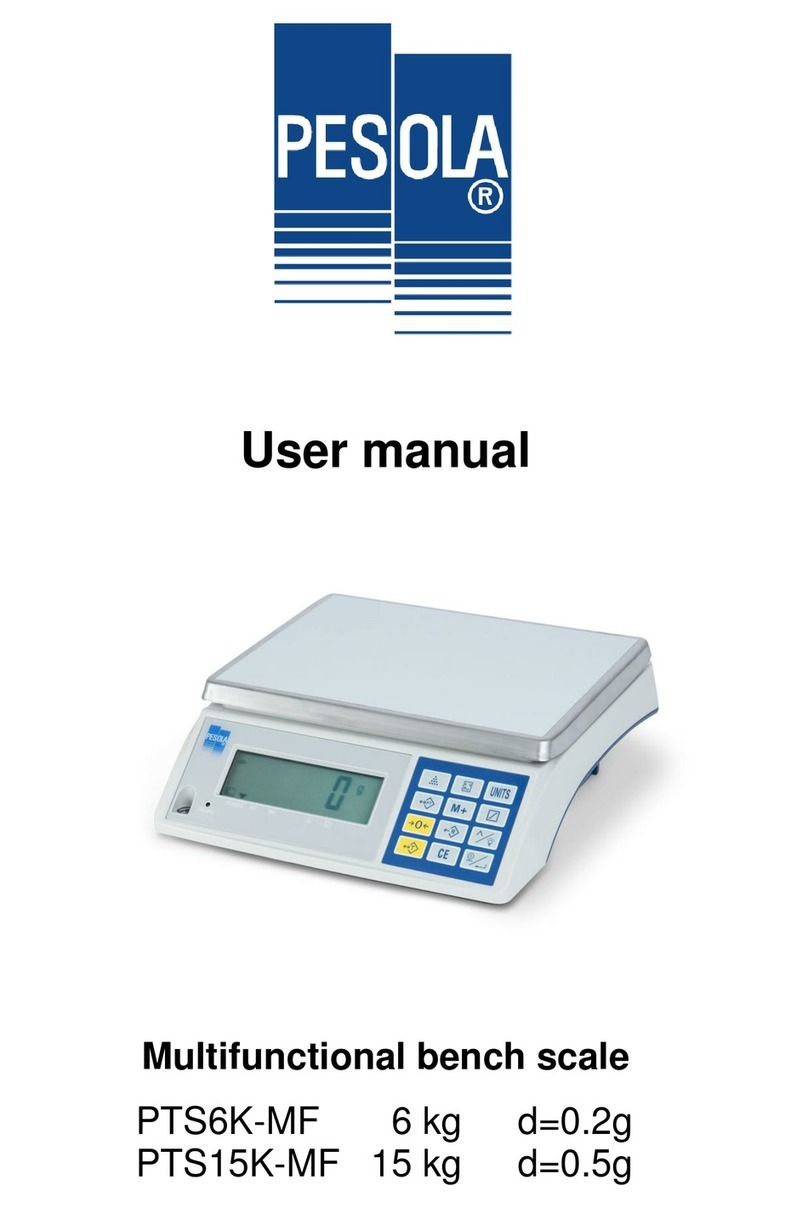 PESOLA PTS6K-MF user manual