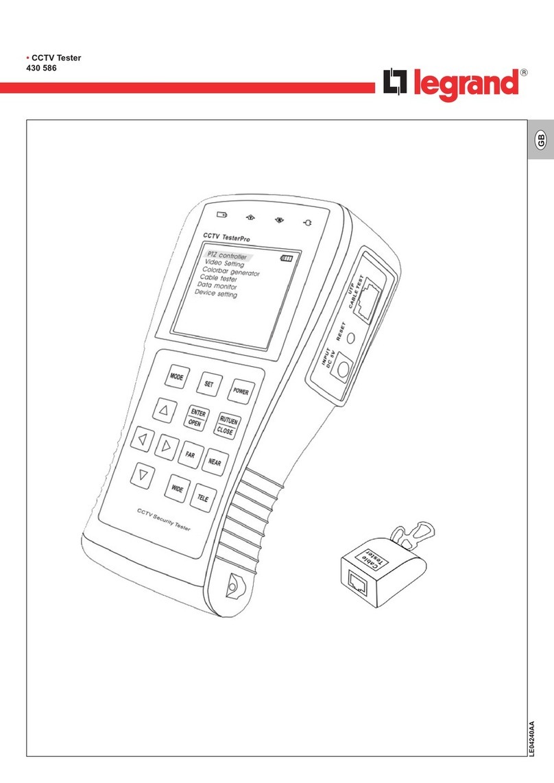 LEGRAND 430 586 user manual