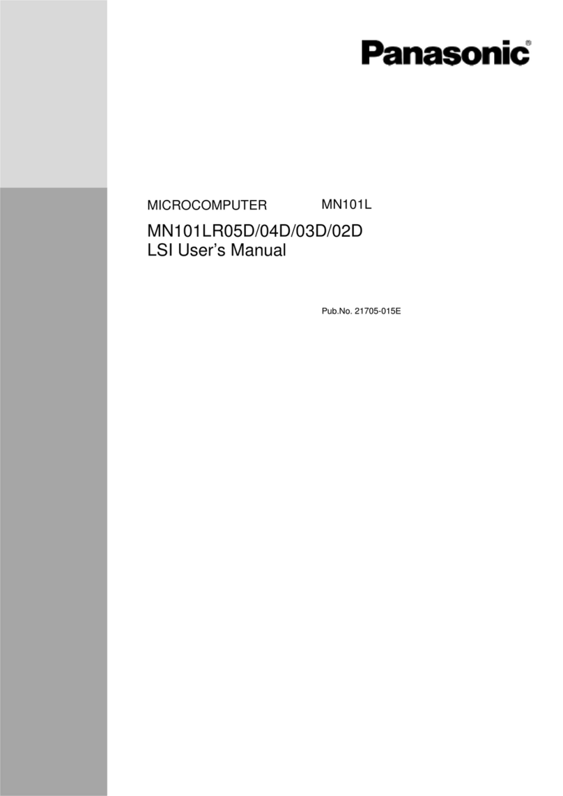 Panasonic MN101L Series User manual