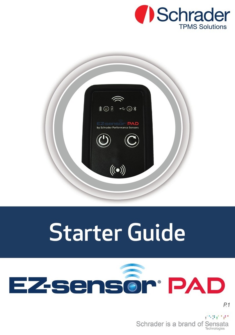 Schrader EZ-sensor PAD Starter Guide