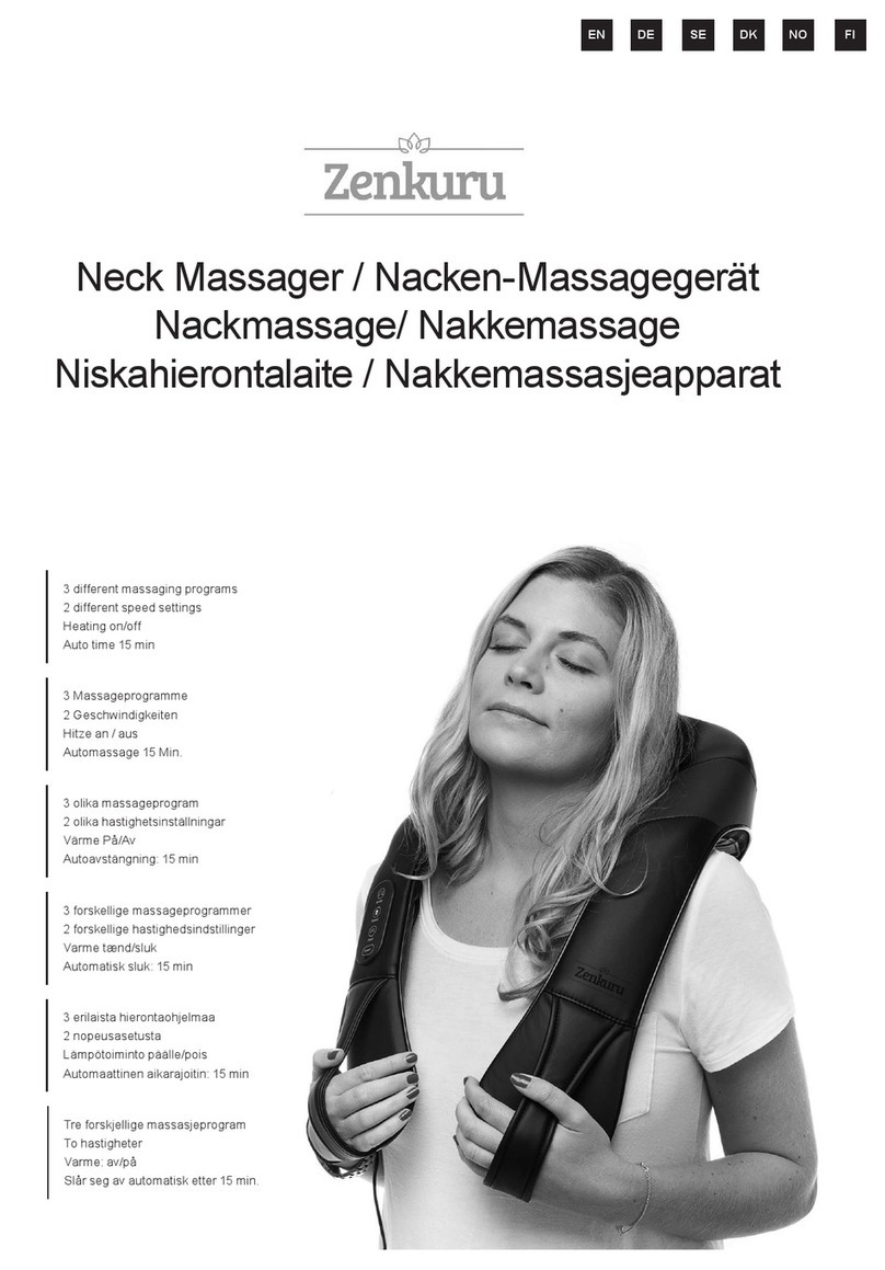 Zenkuru Neck Massager User manual