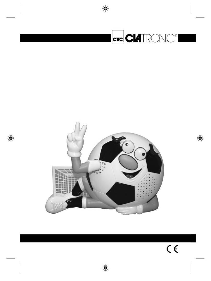 Clatronic DR 681 User manual