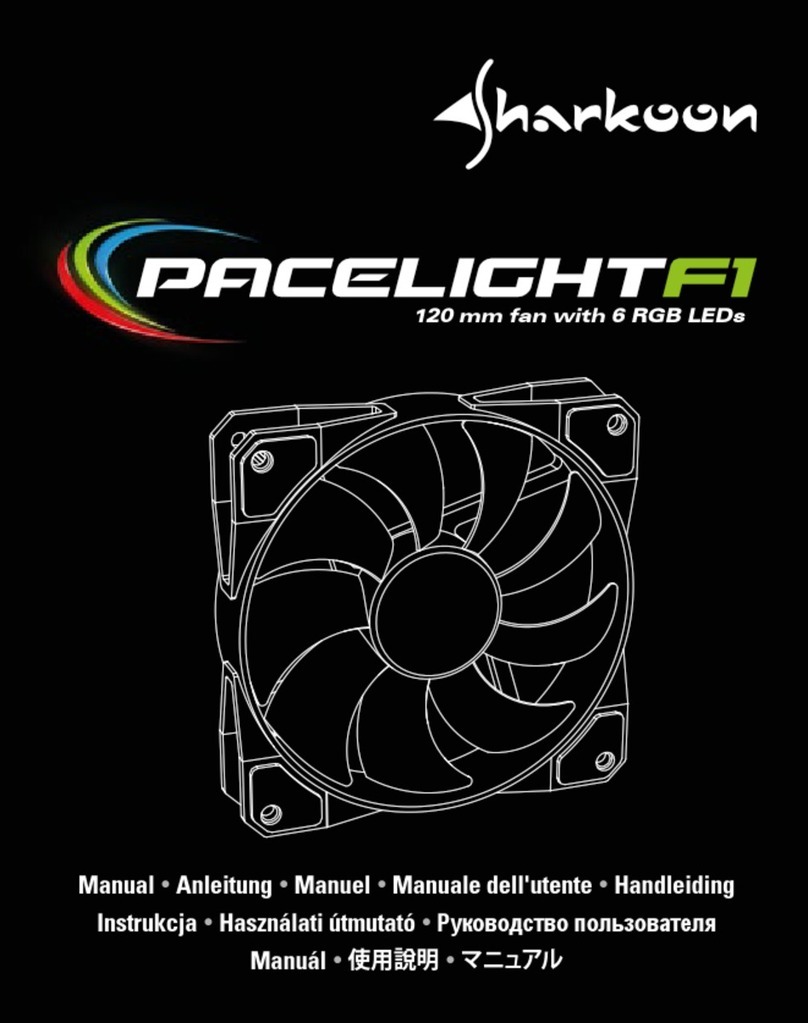 Sharkoon PACELIGHT F1 manual