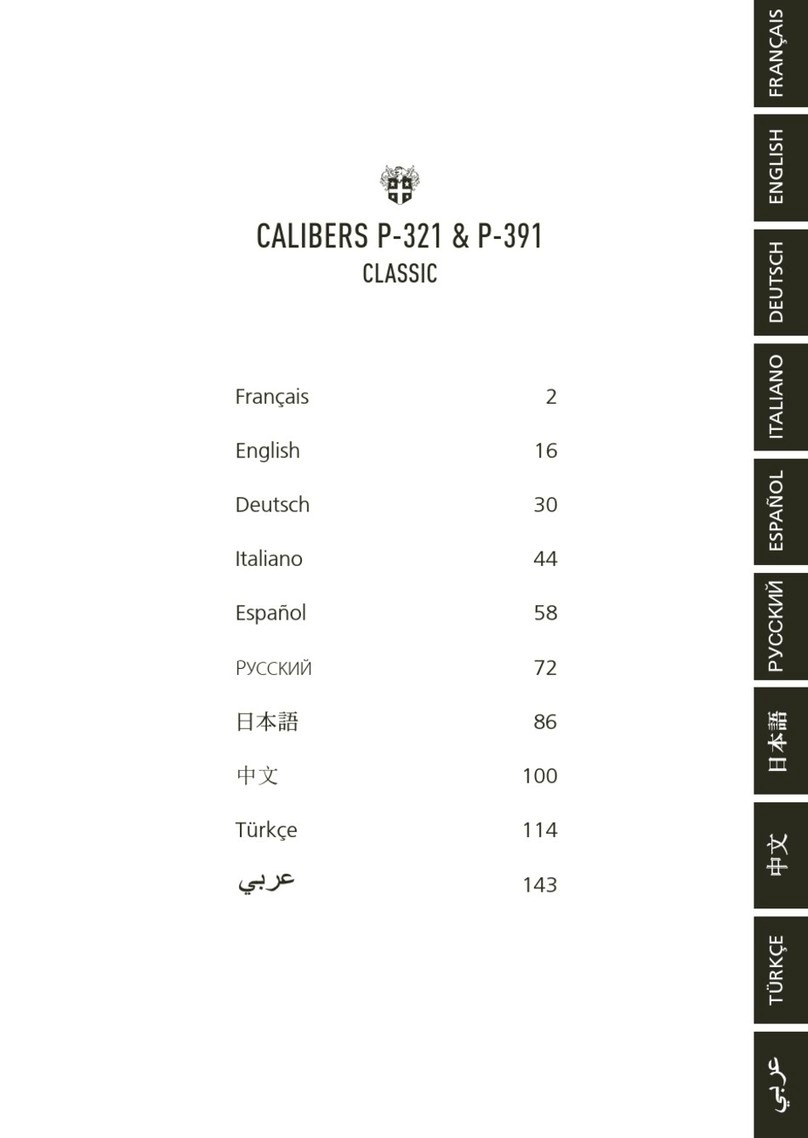 Perrelet CLASSIC Series User manual Perrelet CLASSIC Series User manual