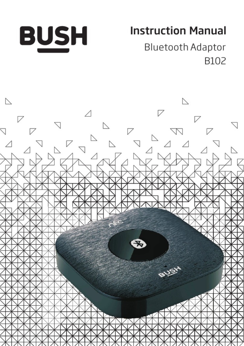 Bush B102 instruction manual Bush B102 instruction manual