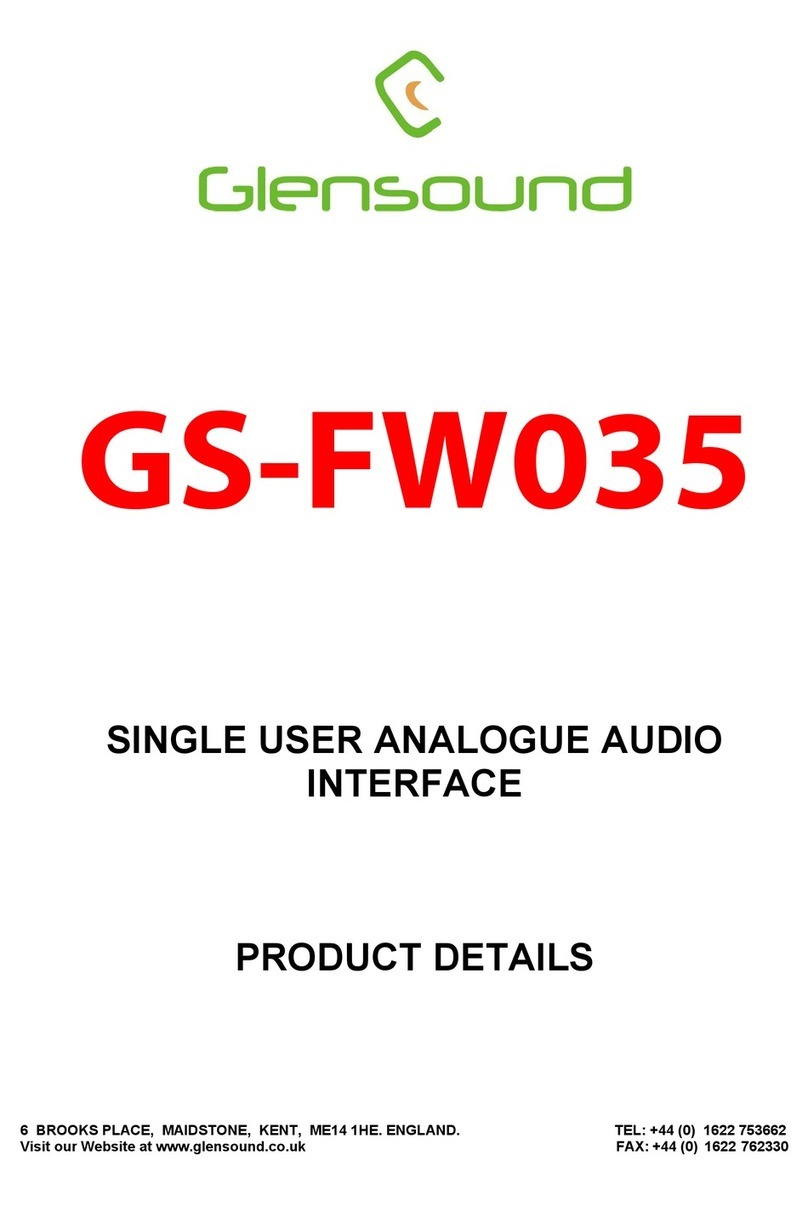Glensound GS-FW035 manual
