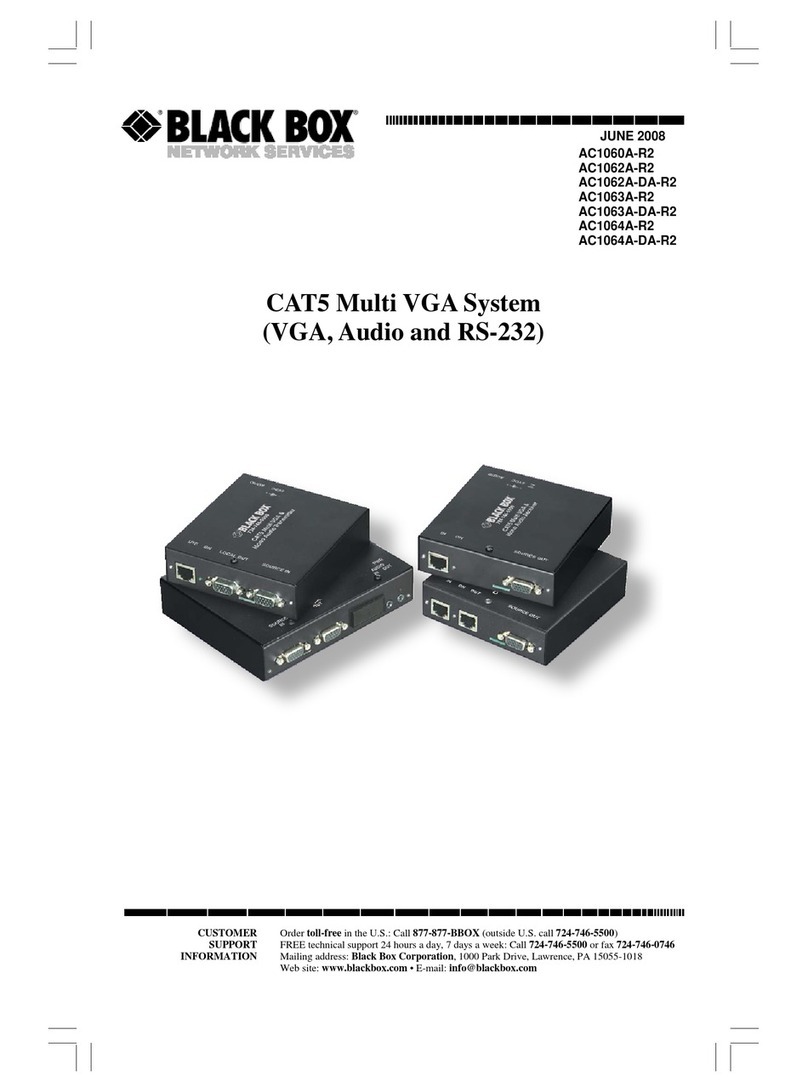 Black Box AC1063A-R2 User manual
