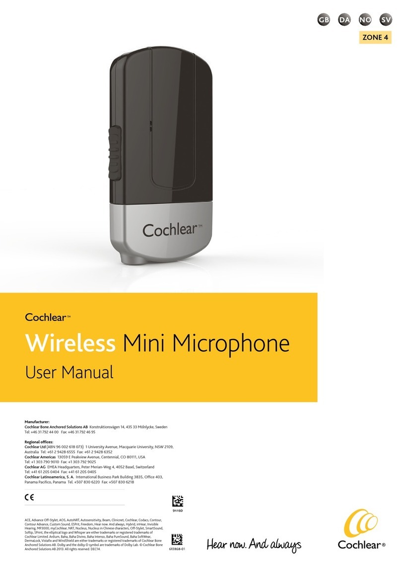 Cochlear Wireless Mini Microphone user manual