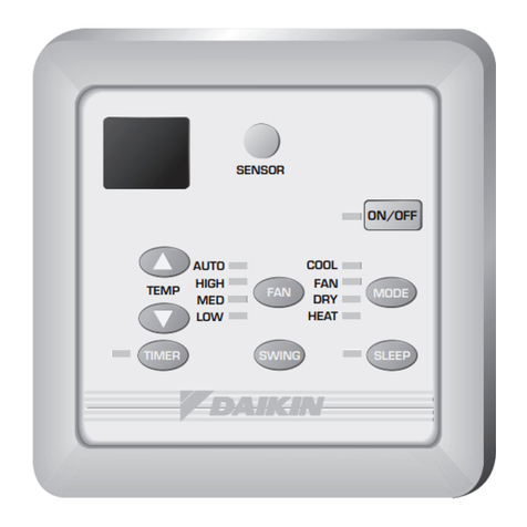 Daikin SRC-COA User manual