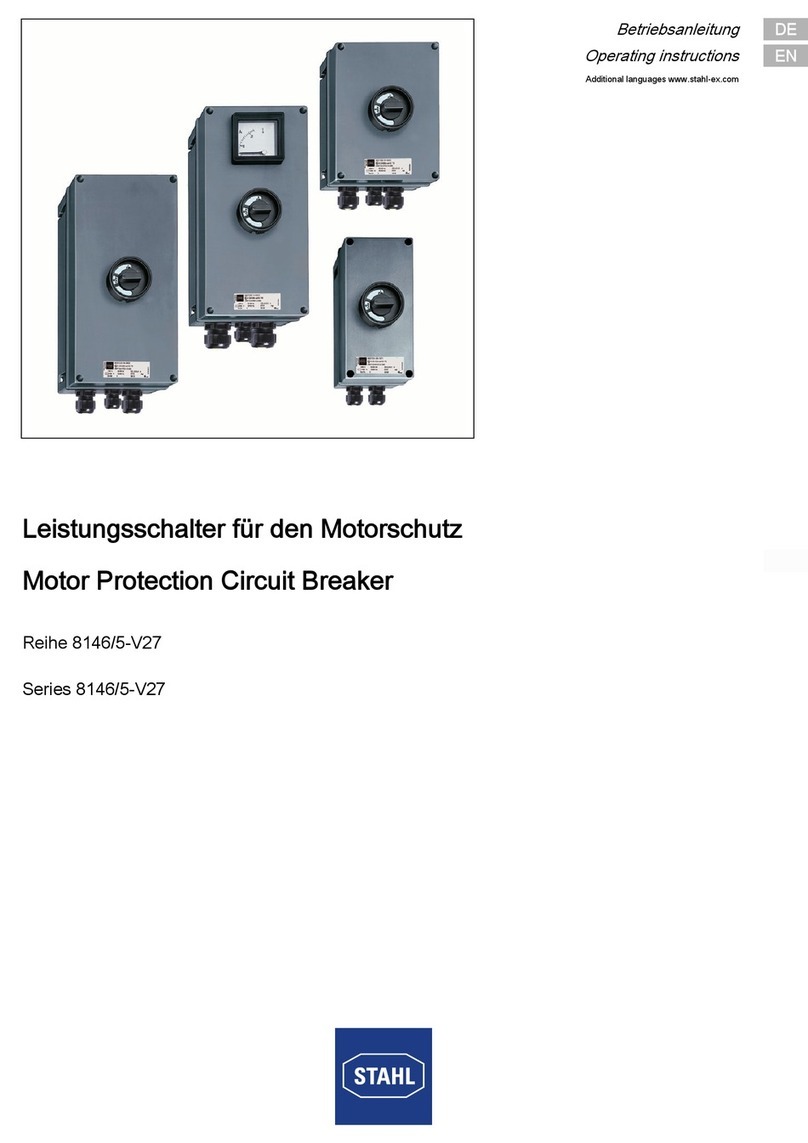 Stahl 8146/5-V27 Series User manual Stahl 8146/5-V27 Series User manual