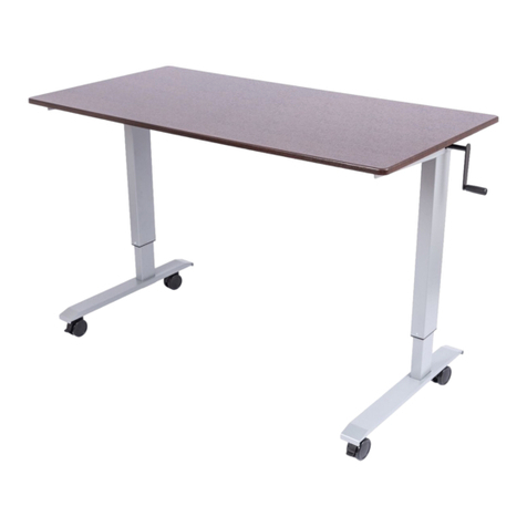 Luxor STANDUP-CF60 Assembly manual