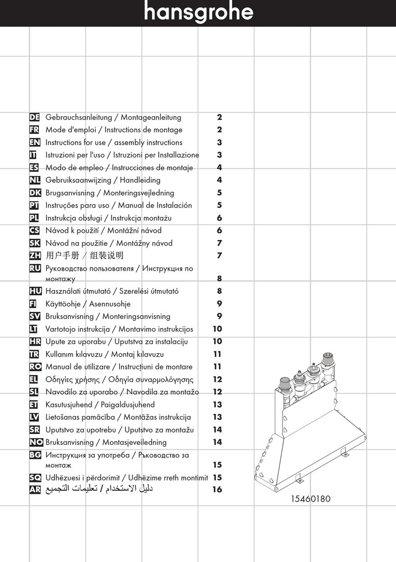 Hans Grohe 15460180 Manual