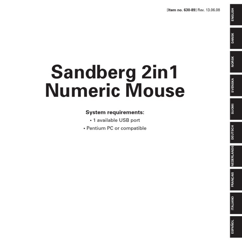 Sandberg 630-89 manual
