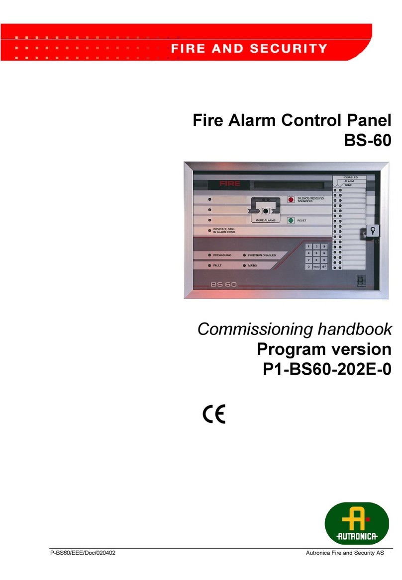 Autronica AutroSafe BS-60 Commissioning Handbook