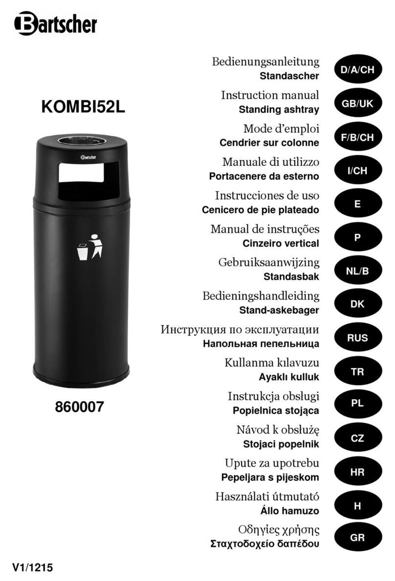 Bartscher KOMBI52L instruction manual