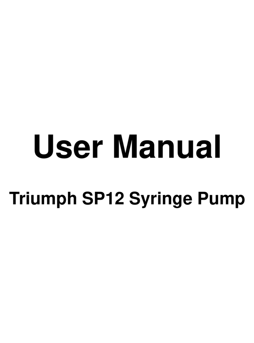 Triumph SP12 user manual