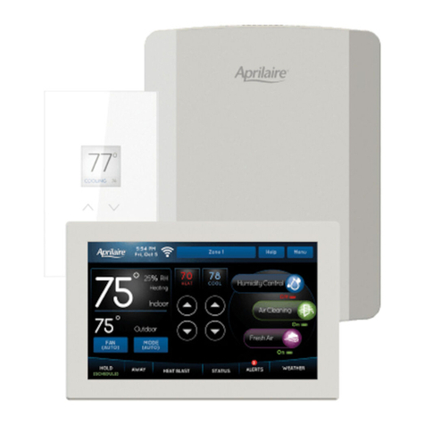 Aprilaire 6000 Series Safety & installation instructions Aprilaire 6000 Series Safety & installation instructions