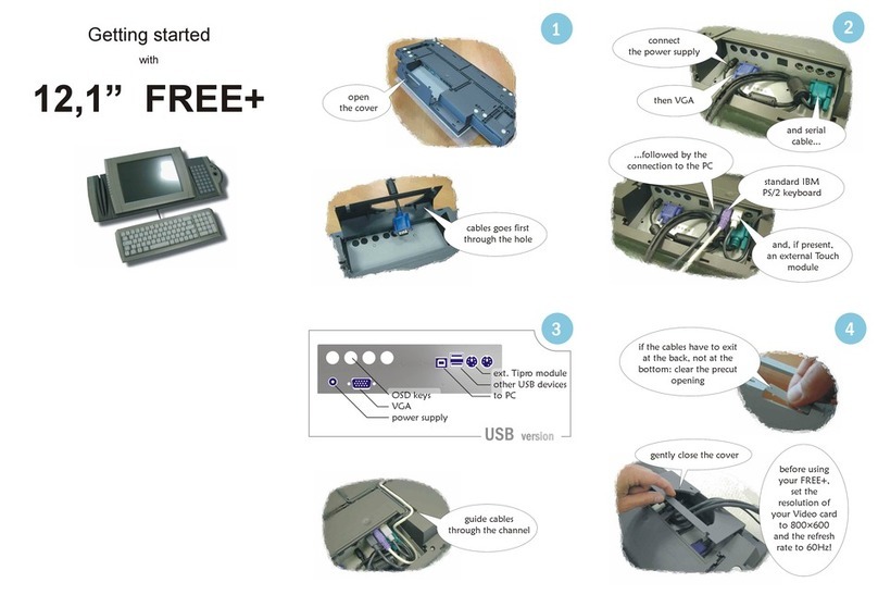 Tipro FREE+ 12.1" User manual