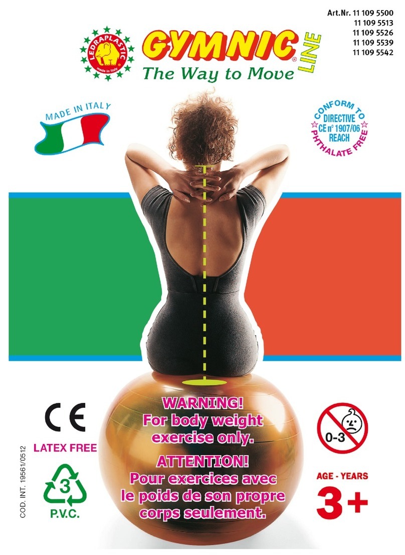 LEDRAPLASTIC GYMNIC Series manual