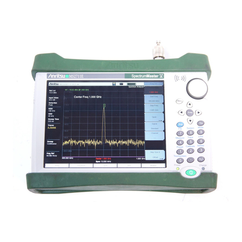 Anritsu Spectrum Master MS2711E User manual