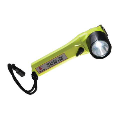 PELI Little ED Recoil LED 3610 User manual PELI Little ED Recoil LED 3610 User manual