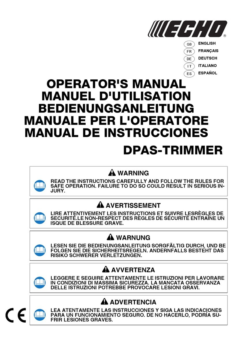 Echo Pro Attachment Series User manual