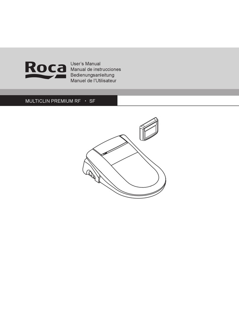 Roca Multiclin Premium RF user manual
