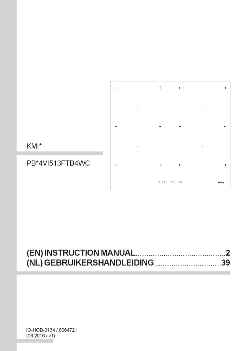 Amica KMI PB 4VI513FTB4WC Series User manual