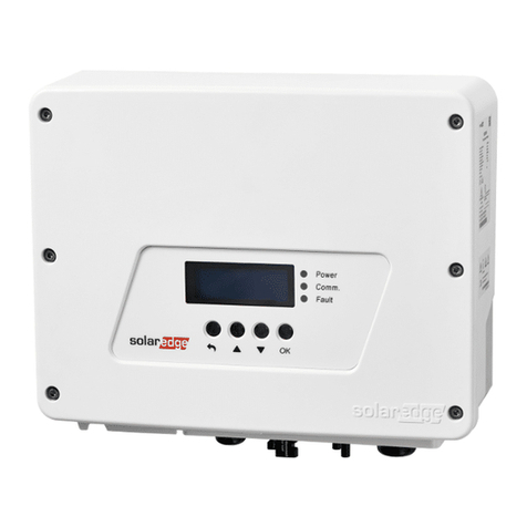 SolarEdge SE2200H User manual SolarEdge SE2200H User manual