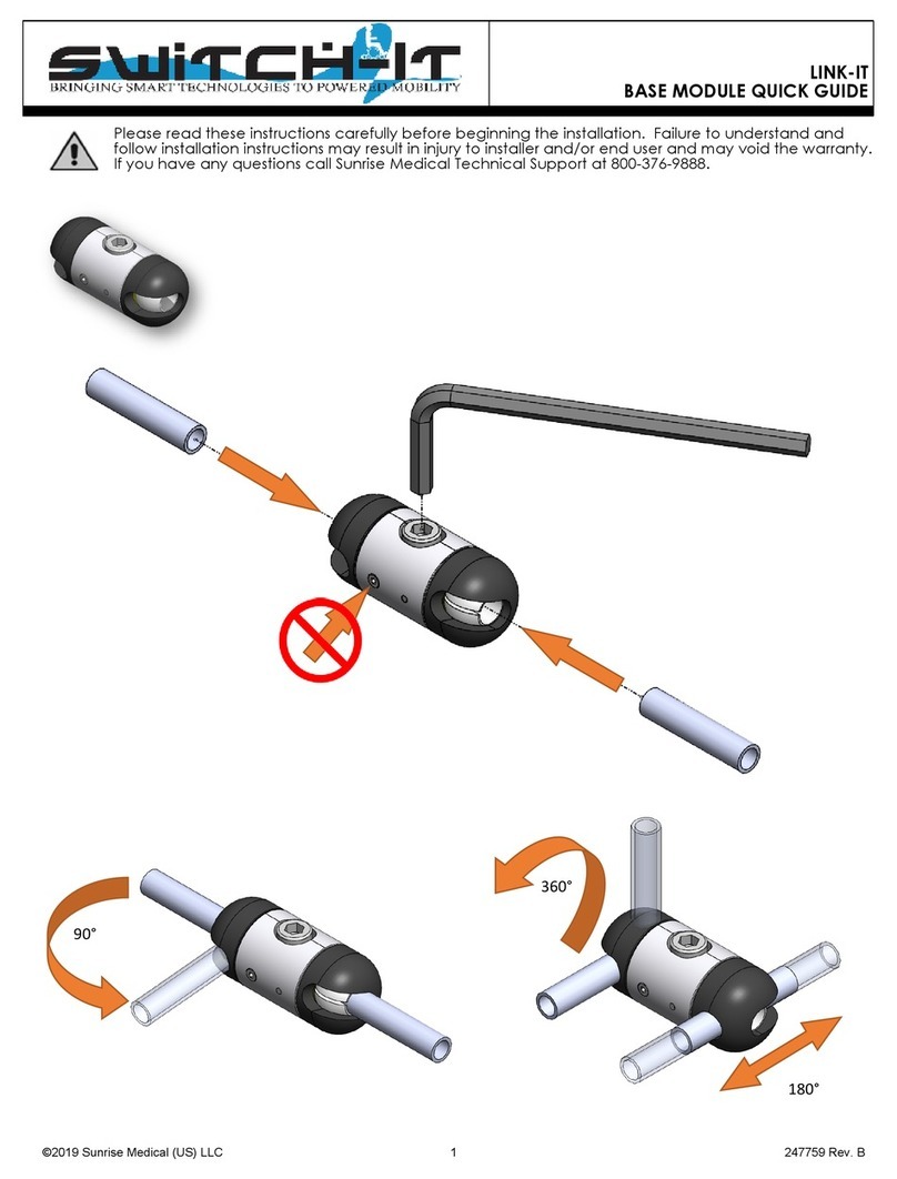 Sunrise Medical Switch-IT LINK-IT User manual