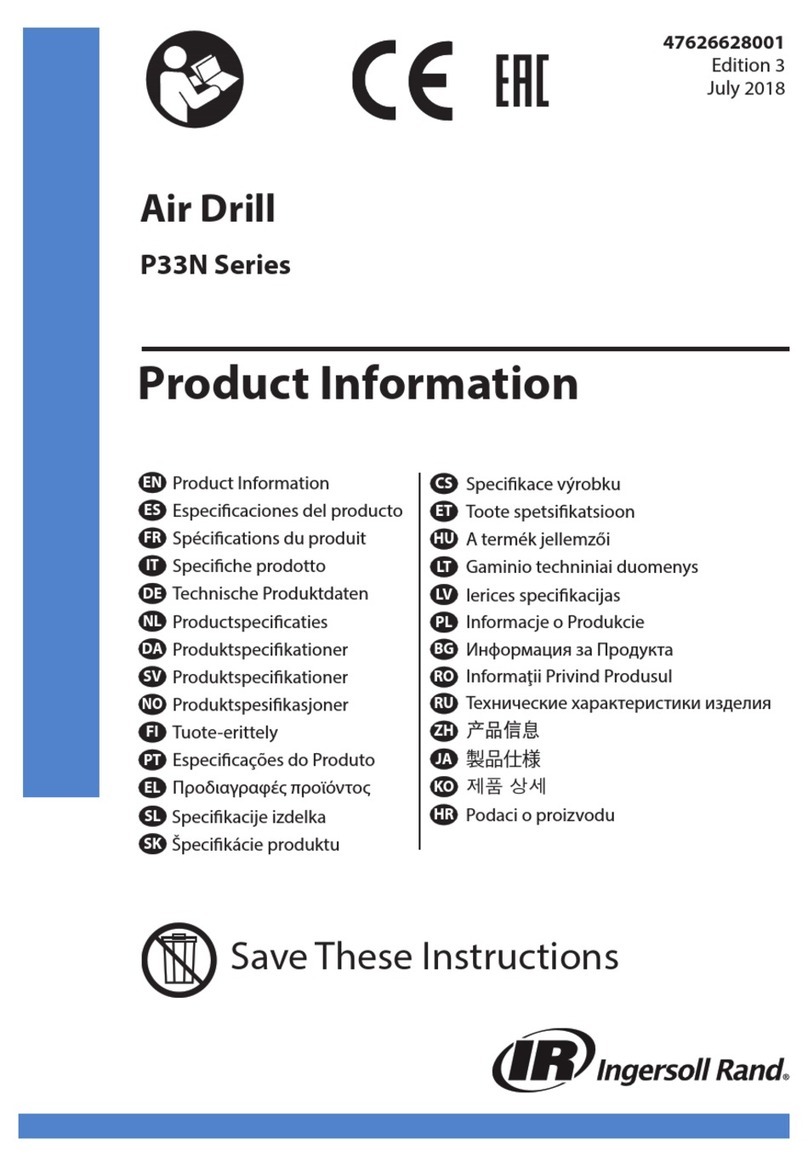 Ingersoll-Rand P33N Series Product information