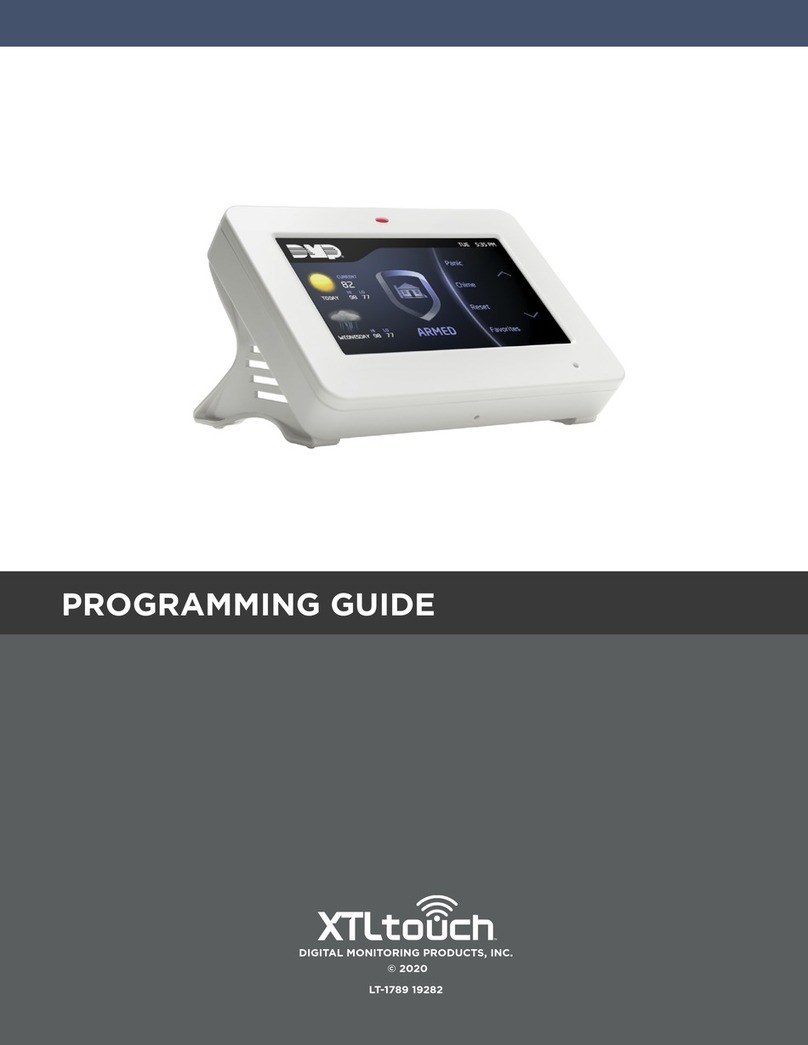 DMP Electronics XTLtouch Programming guide