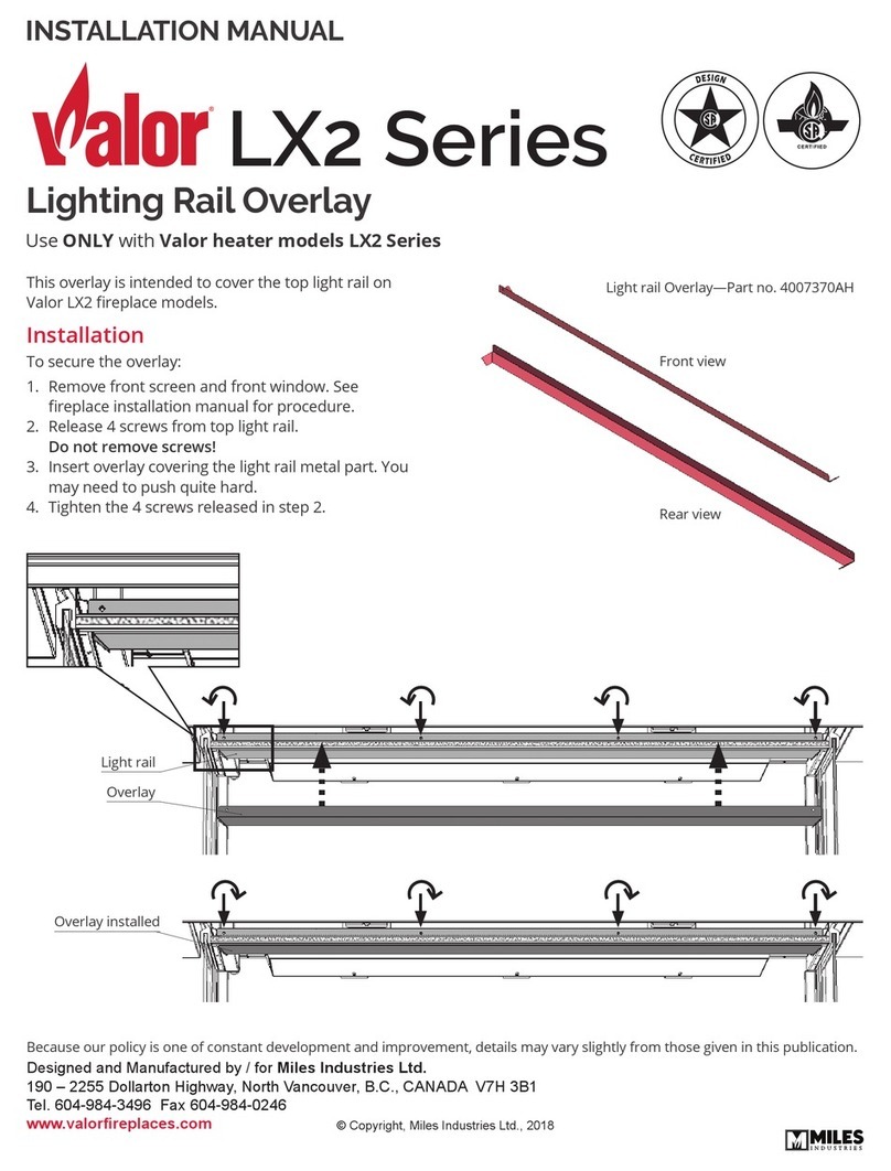 Valor LX2 Series installation manual
