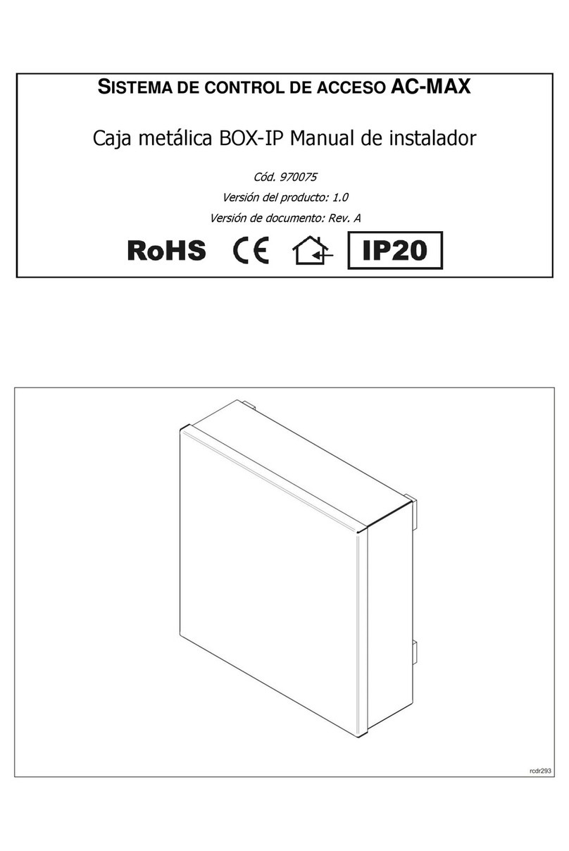 Fermax ACMAX BOX-IP Installer manual