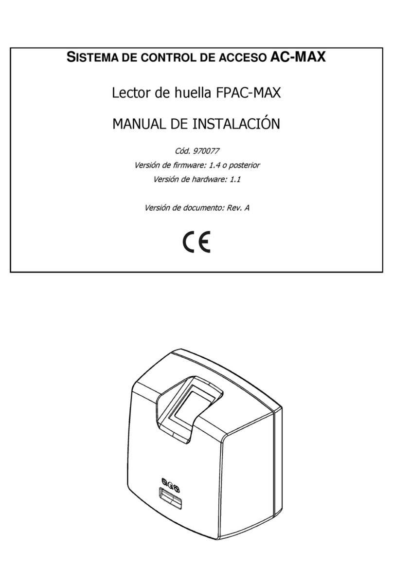 Fermax AC-MAX installation manual
