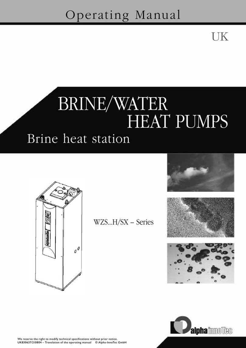 alphainnoTec WZS Series User manual