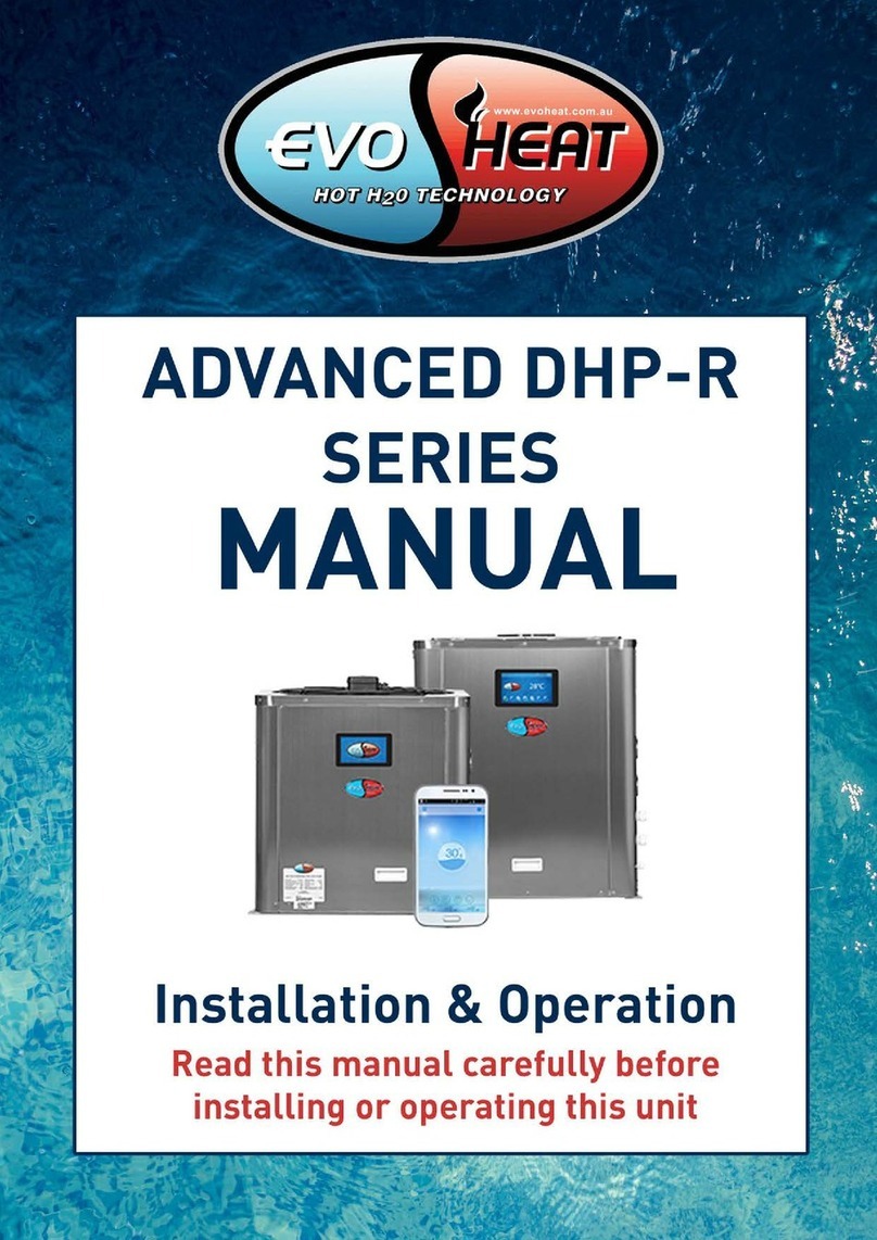 evoheat DHP-R Series Installation & operation manual