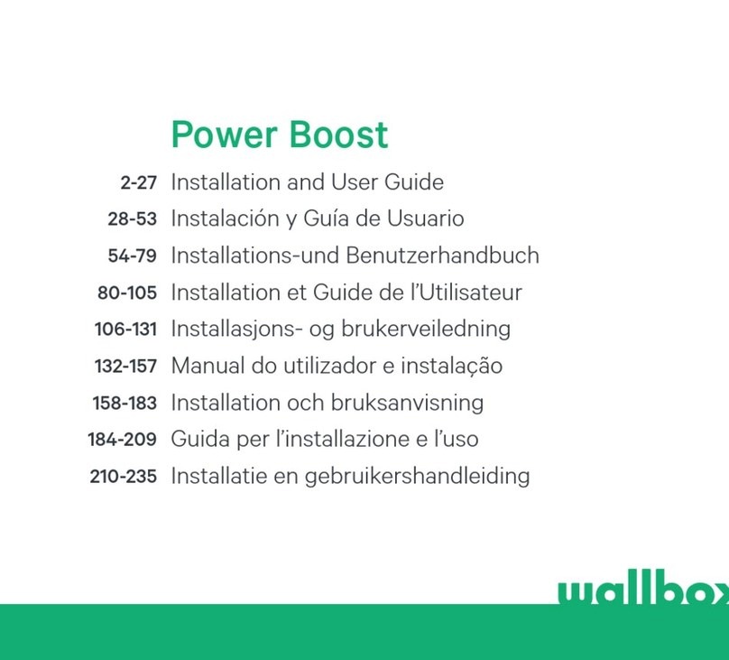 Wallbox Power Boost Installation and user guide