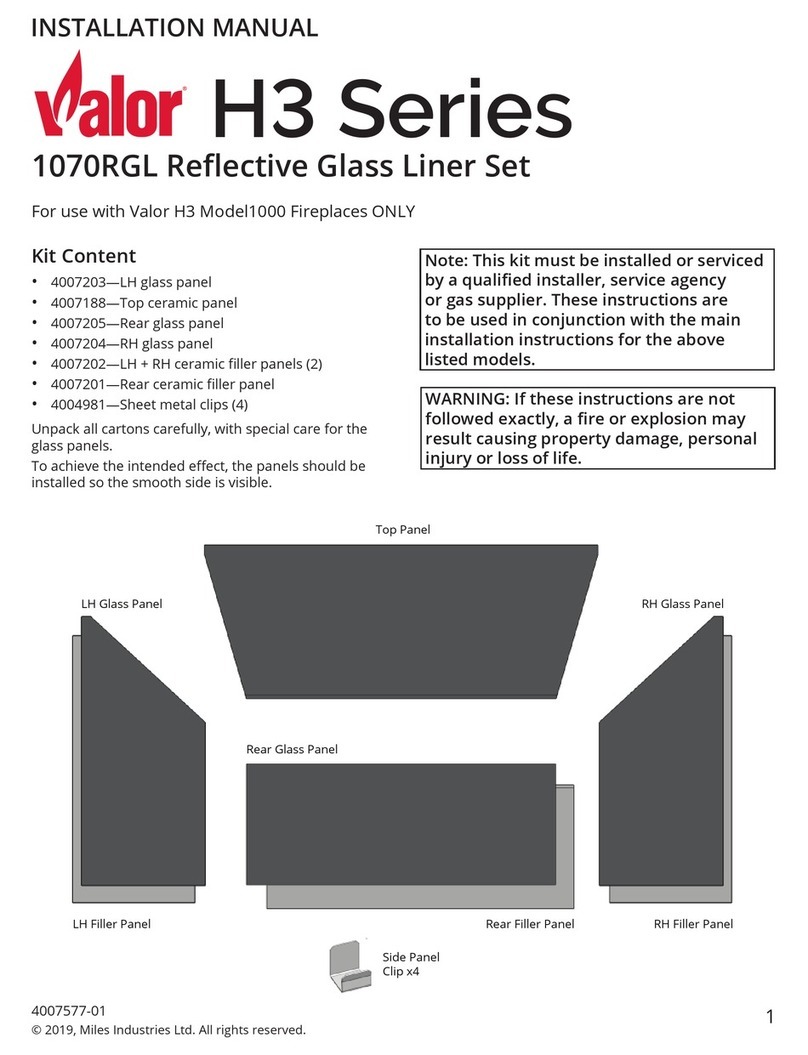 Valor H3 Series installation manual