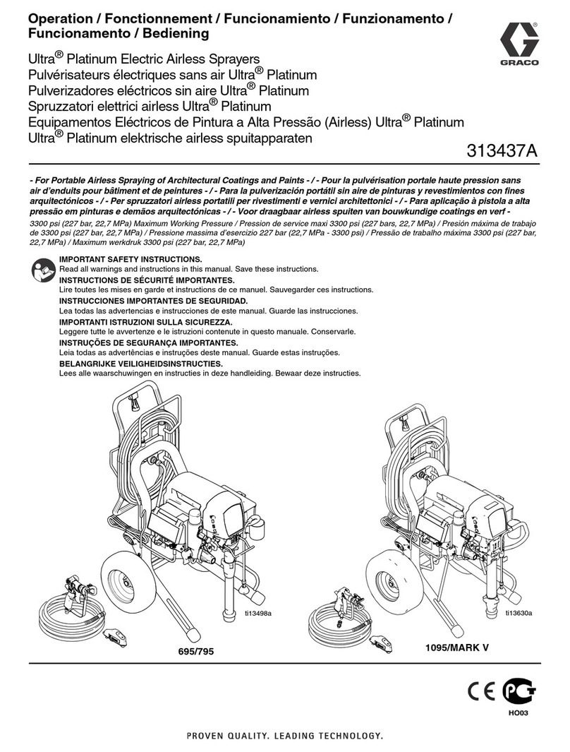 Graco 695 ULTRA MAX lIl Instruction Manual