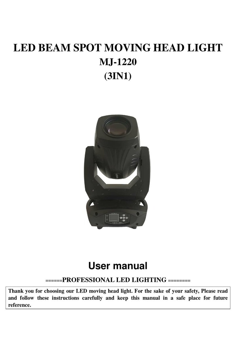Mega LED Lighting MJ-1220 User manual