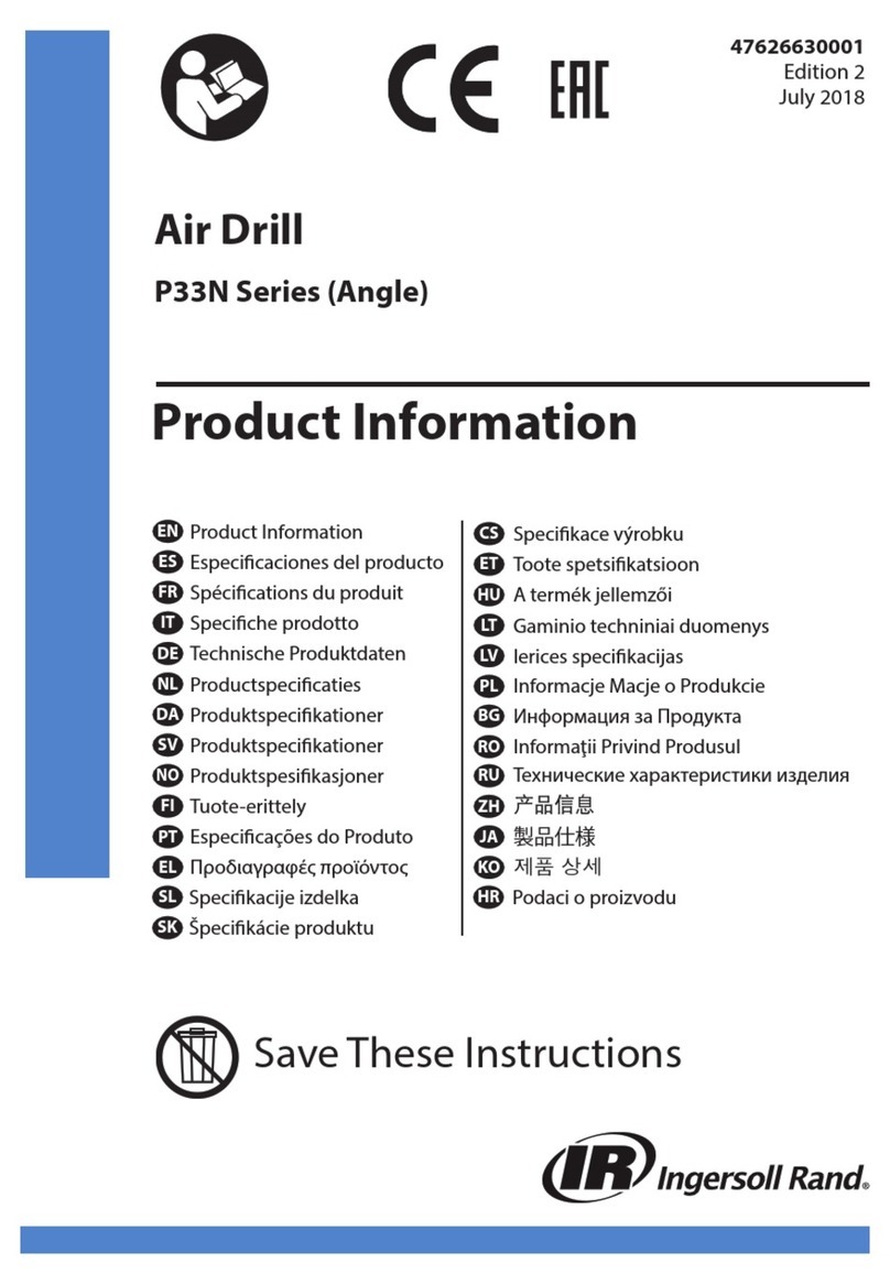 Ingersoll-Rand P33N Series Product information
