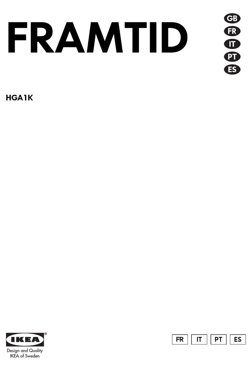 IKEA FRAMTID HGA1K manual