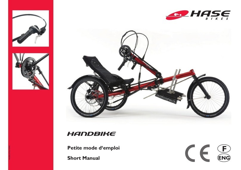 HASE Bikes HANDBIKE Short manual