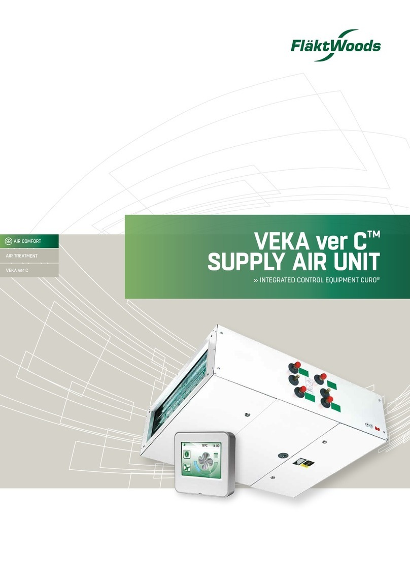 flakt woods VEKA ver C Series User manual flakt woods VEKA ver C Series User manual