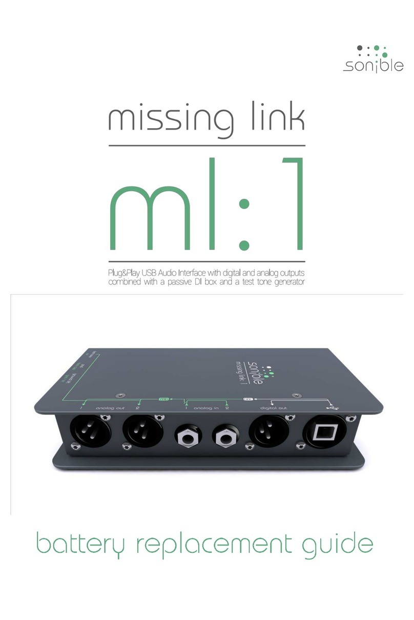 sonible missing link ml:1 BATTERY REPLACEMENT GUIDE